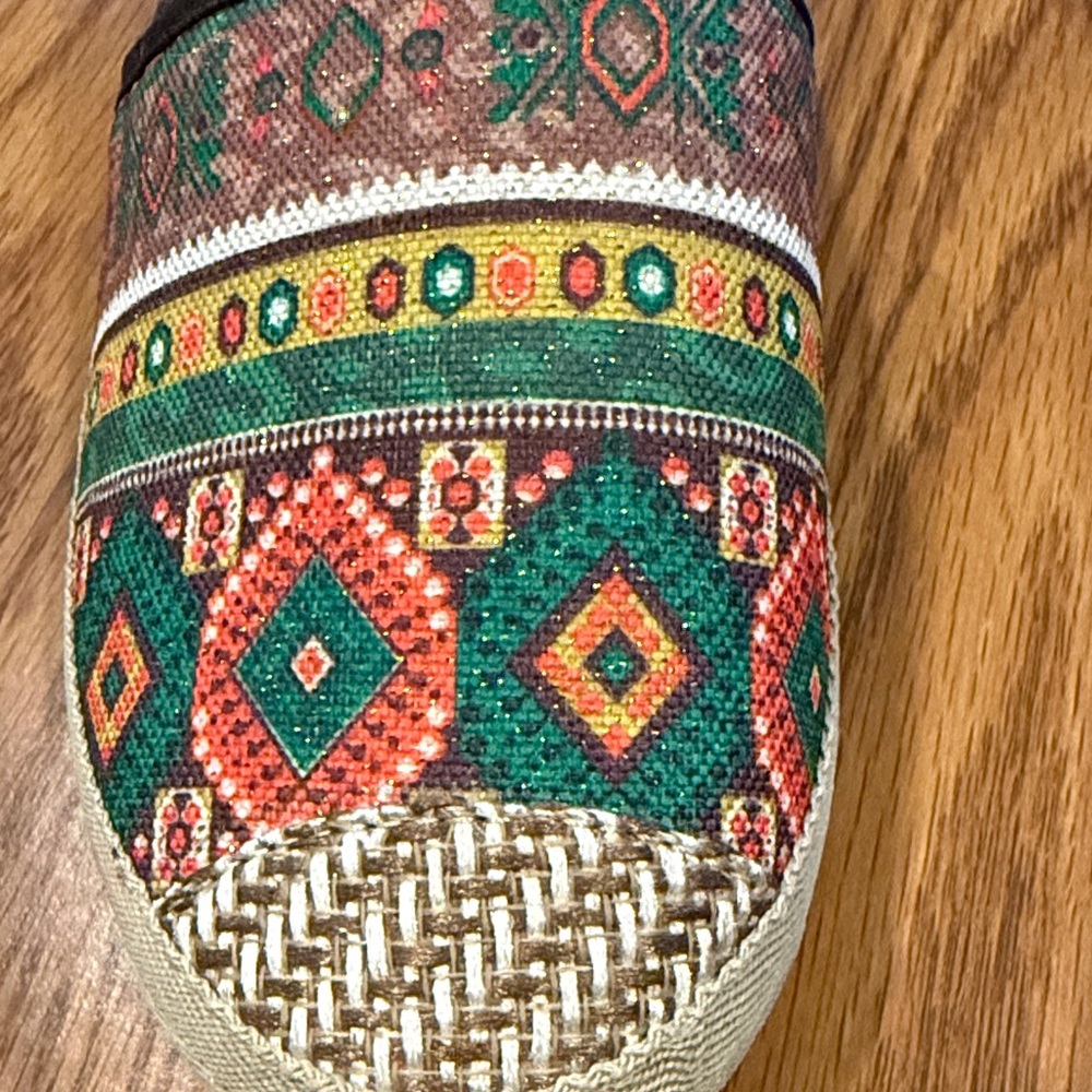 Ollio round toe slip on flats loafers espadrilles size 8.5 - new - Picture 10 of 10